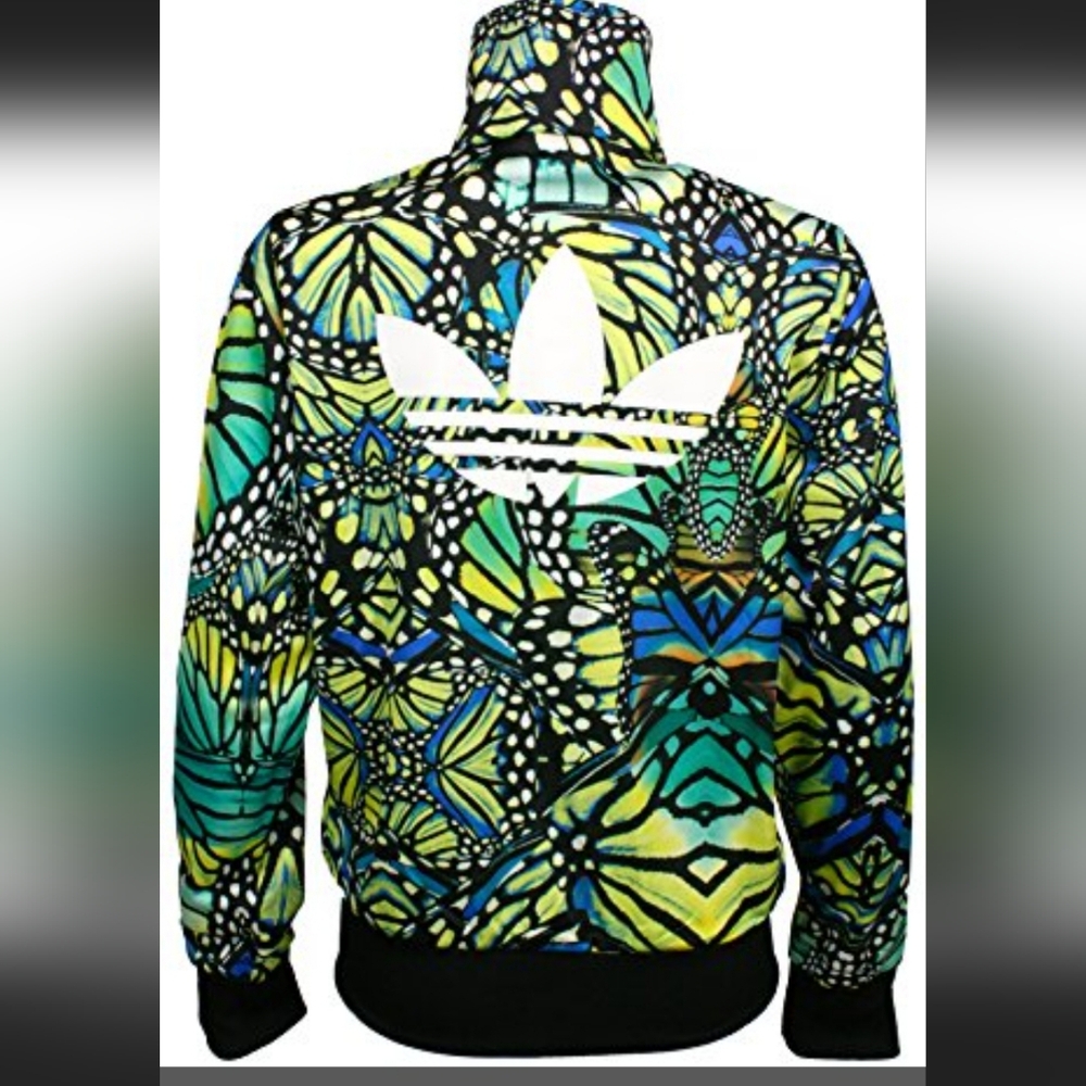 ADIDAS Farm RIO 2014 Butterfly Monarch Zip Track Jacket Chaqueta Firebird TT - Picture 7 of 16